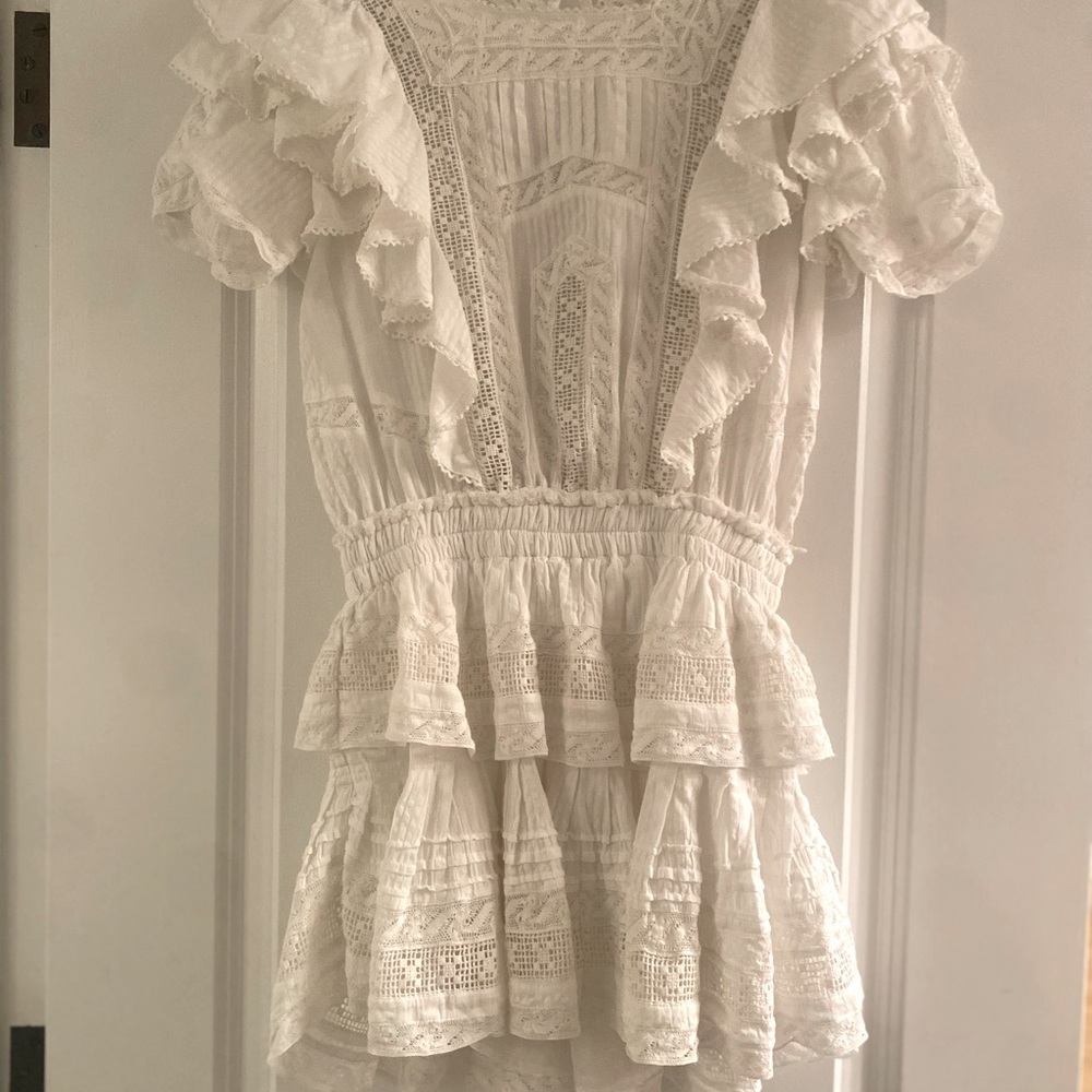 Crème Love Shack Fancy minidress